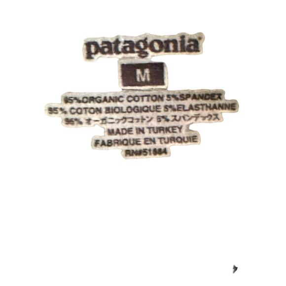 Patagonia Women's Medium Margot Sleeveless Dress Blue Abstract Organic Cotton - Picture 5 of 7